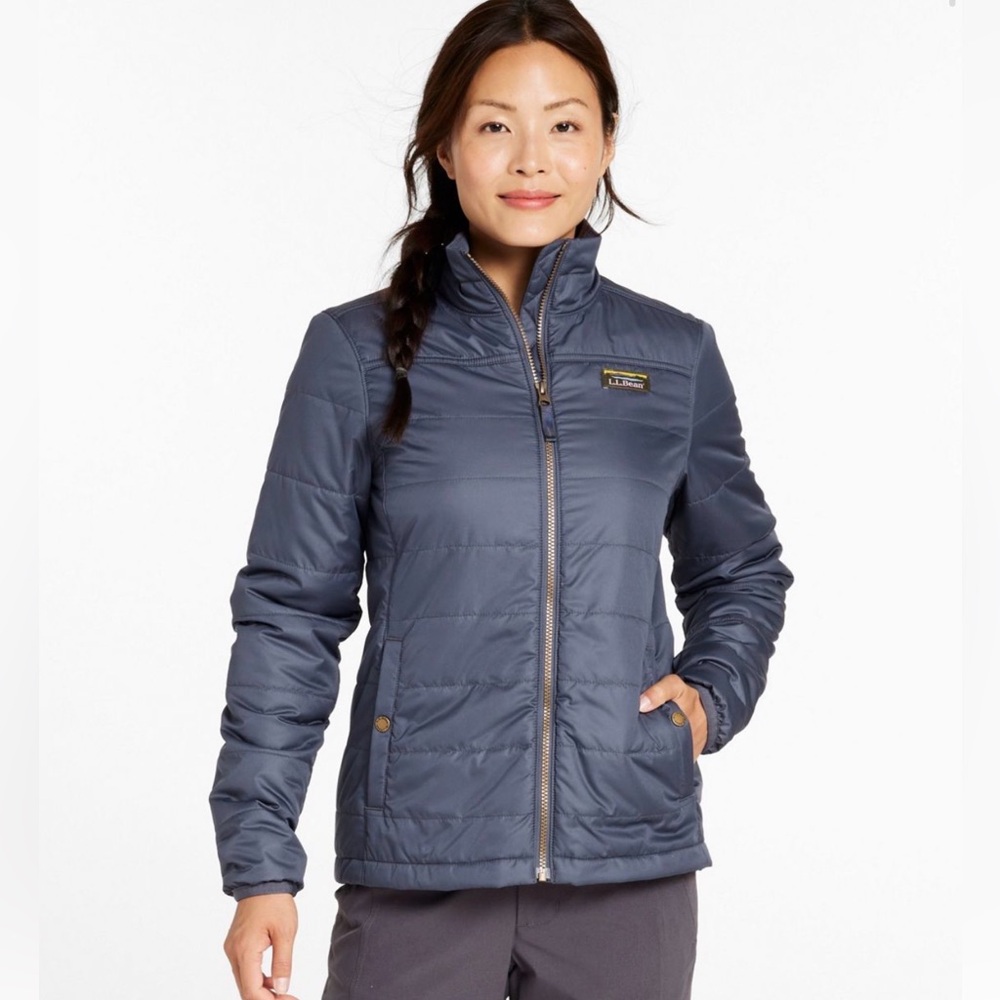 Women's Grey LL Bean Puffer Jacket | Mountain Puffer Jacket | great condition